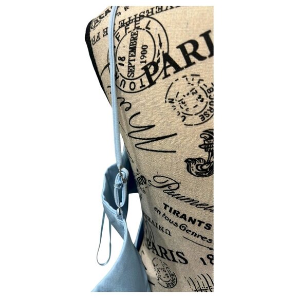 Abbeline Blue Side Cutout A-line Mini Dress - Size M NWT | Cocktail/Formal Edit - Picture 10 of 16